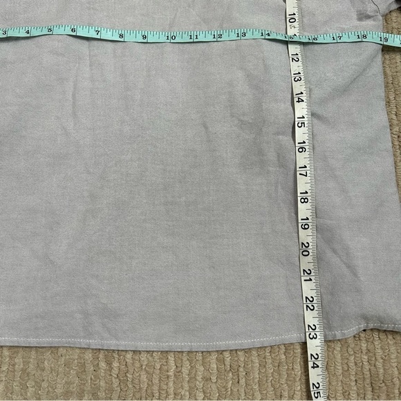 Chepè Blue Ruffle Sleeve 100% Cotton Top - Picture 16 of 16